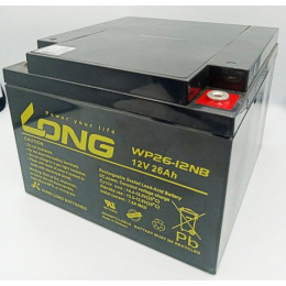 Long Rechargeable Sealed Lead Acid Battery 12v 26Ah