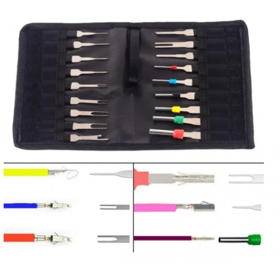 18 Pcs Automotive Wire Terminal Removal Tool 