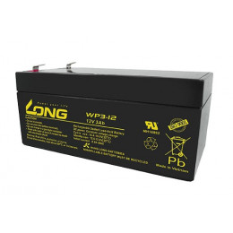 Long Rechargeable Sealed Lead Acid Battery 12v 3A